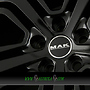 MAK KINGDOM 8,5x20 5x108 ET42.00 gloss black