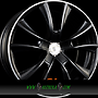  STORMER 8,5x18 5x108 ET44.00 satin black hornpoliert mit softhorn