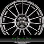 OZ SUPERTURISMO LM 7,5x17 5x100 ET35.00 matt graphite + silver lettering