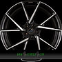 ALUTEC ADX.01 8,5x18 5x108 ET47.00 diamant-schwarz frontpoliert