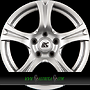 BROCK RC14 Texar 7,5x17 6x139,7 ET25.00 kristallsilber (ks)