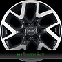 MAK GRAVEL 7,5x17 6x139,7 ET50.00 black mirror face