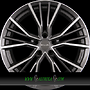 MAK UNION 7,5x17 5x112 ET30.00 gun metal mirror face