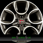 MAK TORINO 6x15 4x98 ET35.00 gun metallic mirror face