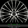 MAK FATALE 7,5x17 5x100 ET35.00 ice black