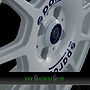 SPARCO TERRA 7,5x17 5x114,3 ET45.00 white + blue lettering