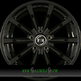 RH GT 8x17 5x108 ET45.00 schwarz glanz lackiert