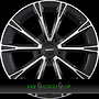 DEZENT AR 7,5x18 5x108 ET46.00 dark - schwarz frontpoliert