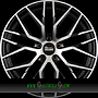 MAM MAM RS4 7,5x17 5x112 ET35.00 black front polish (bfp)