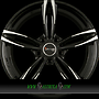 AVUS AC-MB3 8,5x19 5x120 ET35.00 black polished