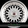 RS RS01 8x15 4x100 ET25.00 silber hornpoliert