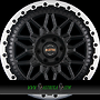 FONDMETAL BLUSTER 8x18 4x108 ET36.00 matt black machined lip