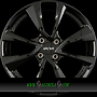 OXXO OBERON 4 (OX7) 6,5x16 4x108 ET37.50 black - black