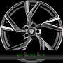 TOMASON AR1 9x20 5x112 ET33.00 matt anthracite diamond polished