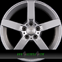 Wheelworld WH31 6,5x16 5x112 ET49.00 race silber lackiert (rs)