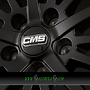 CMS C16 6,5x16 5x108 ET45.00 mb schwarz-matt