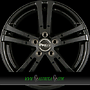 PROLINE BX700 7,5x17 5x108 ET52.50 black glossy (bg)