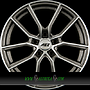 AEZ RAISE 8x18 5x112 ET48.00 gunmetal polished