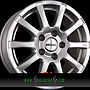 RONAL R38 7x15 4x100 ET38.00 kristallsilber hornkopiert