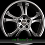 AUTEC OPAL 7,5x18 5x108 ET42.00 diamond finish