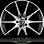 TOMASON TN1 7x17 5x114,3 ET45.00 black polished