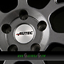 AUTEC HEXANO 7x16 5x115 ET40.00 schwarz metallic