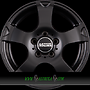 MAGMA SEISMO 6,5x16 4x108 ET26.00 blackline mattschwarz-lackiert