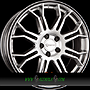 RS CORSE 7x17 5x114,3 ET45.00 silber aussenring schwarz