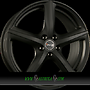 AVUS AF8 6x15 5x112 ET45.00 matt black