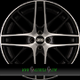 BBS CS 7,5x17 5x98 ET31.00 schwarz diamantgedreht