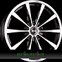 RH GT 8x17 5x108 ET45.00 schwarz voll poliert