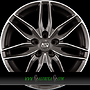 MSW MSW 24 6,5x15 4x100 ET43.00 matt gun metal full polished