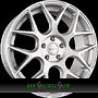  MASH 8x18 5x112 ET45.00 silber matt frontpoliert