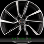 AVUS AC-518 6x15 5x100 ET38.00 black polished