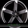 RONDELL 01RZ 8x18 5x108 ET45.00 schwarz-matt poliert