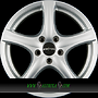 RONAL R42 8x17 5x114,3 ET35.00 kristallsilber