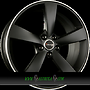 AVUS AF10 9,5x19 5x112 ET20.00 matt black polished