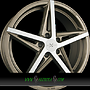 AXXION AX10 8x18 5x112 ET40.00 bronze matt poliert (brp)