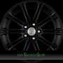 AVUS AC-MB1 8x17 5x120 ET15.00 matt black