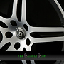 DIEWE CHINQUE 6,5x16 5x108 ET40.00 nero machined - schwarz matt frontpoliert