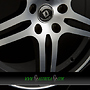 DIEWE CHINQUE 6,5x16 5x108 ET40.00 nero machined - schwarz matt frontpoliert