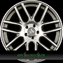 KESKIN KT14 CONCAVE 8x19 5x112 ET30.00 palladium front polished (pfp)