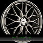 AEZ CREST 8x18 5x112 ET52.00 dark - gunmetal matt polished lip