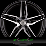 DOTZ INTERLAGOS 7,5x19 5x108 ET48.00 dark - gunmetal frontpoliert