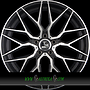  UA1E 8x18 5x112 ET45.00 black polished