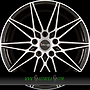 AVUS AC-MB5 8x18 5x112 ET35.00 black polished