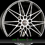 AVUS AC-MB5 8x18 5x112 ET42.00 black polished