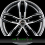 AVUS AF16 8x18 5x112 ET25.00 anthracite polished