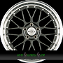 DOTZ REVVO 8x18 5x112 ET35.00 dark - gunmetal polished