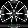 FONDMETAL ELATHA 8,5x19 5x112 ET32.00 glossy black machined